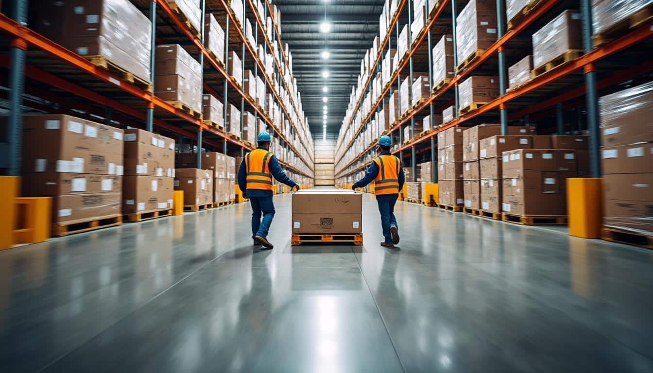 L’organisation des flux de marchandises dans le convoyage en entrepôt