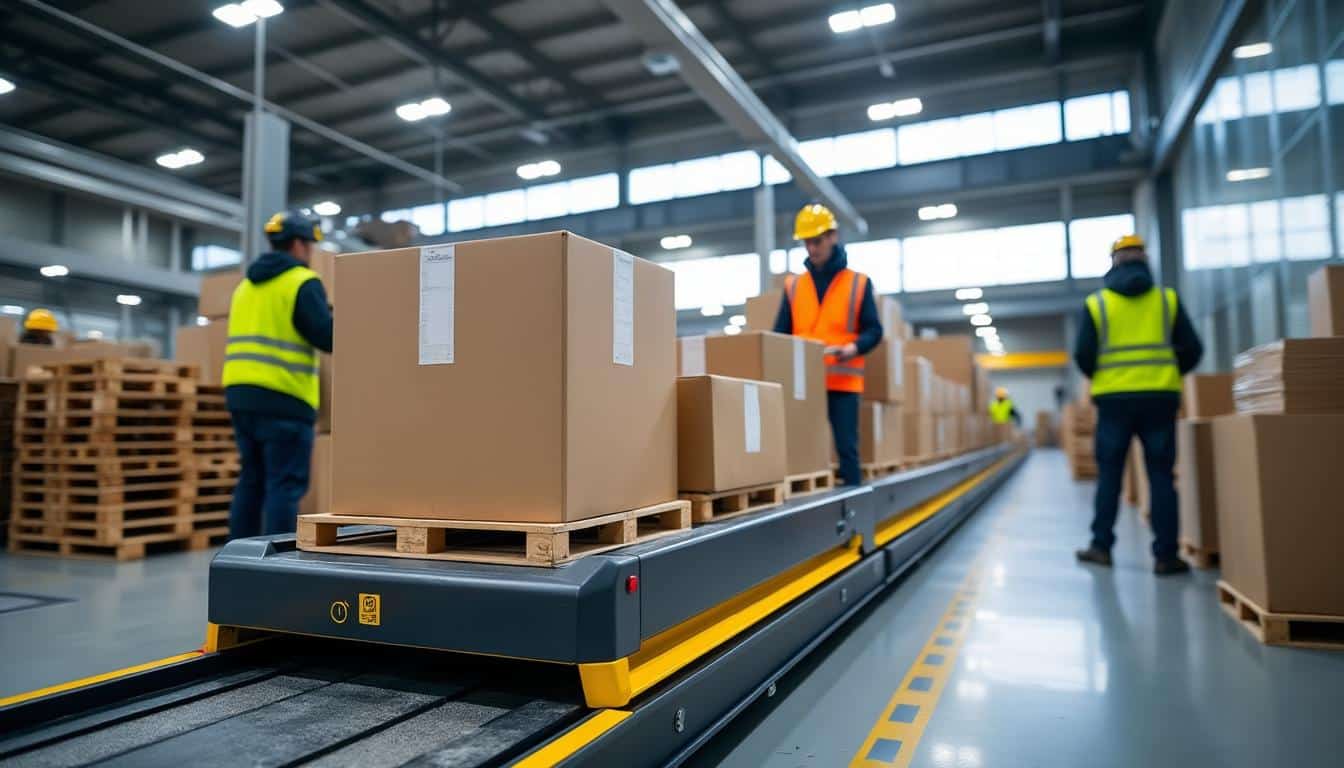 Pourquoi optimiser la chaîne d’approvisionnement avec le convoyage en entrepôt ?