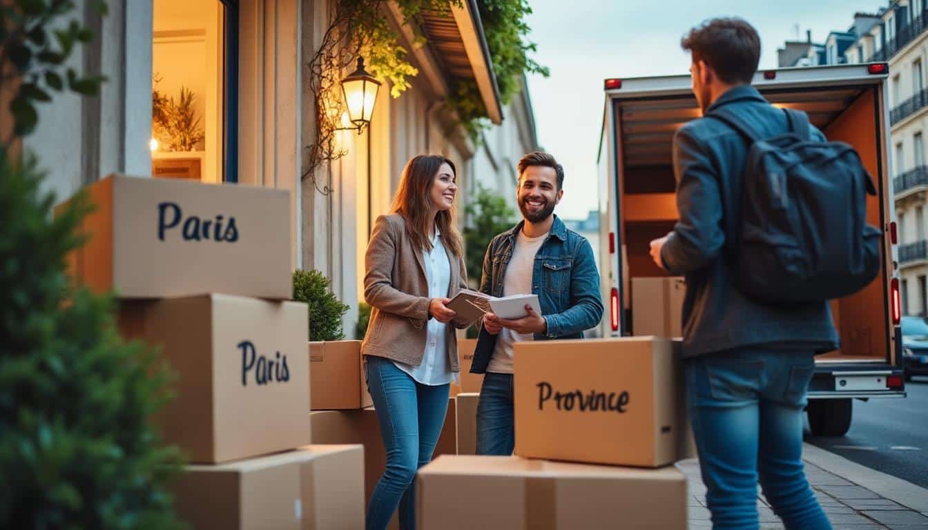 Illustration: Comment choisir un déménageur professionnel pour un transfert Paris-province réussi
