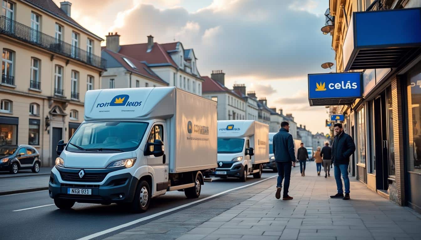 Illustration: Découvrir les services de location d’utilitaires dans la ville du Havre