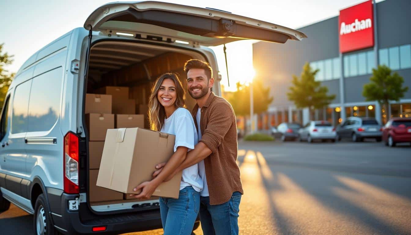 Illustration: Pourquoi opter pour le service de location d’utilitaire proposé par le réseau Auchan ?