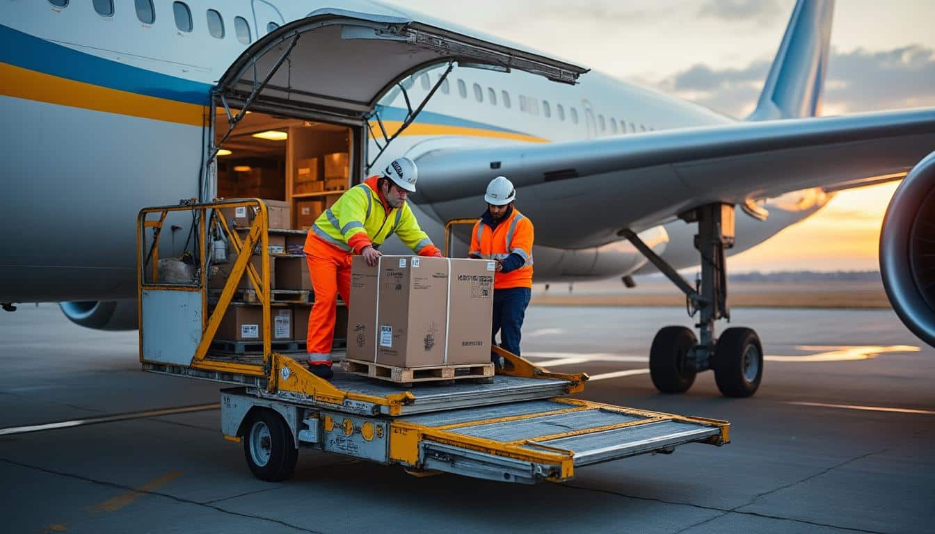 Transport aérien de marchandise : rapidité et sécurité optimales