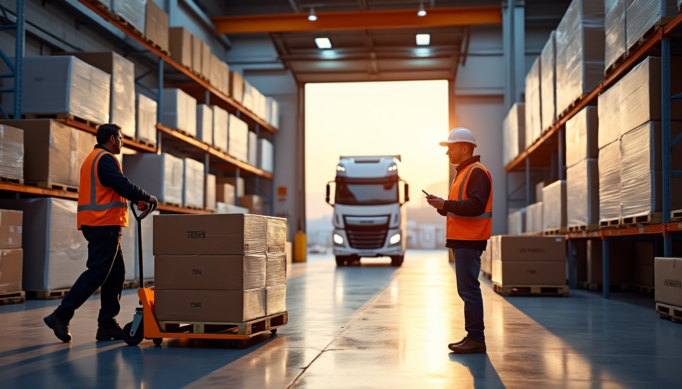 Illustration: Comprendre la différence entre le transport et la logistique : clé de la réussite
