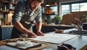 Cuisine de l’Entrepôt du bricolage : aménagement sur-mesure et conseils experts