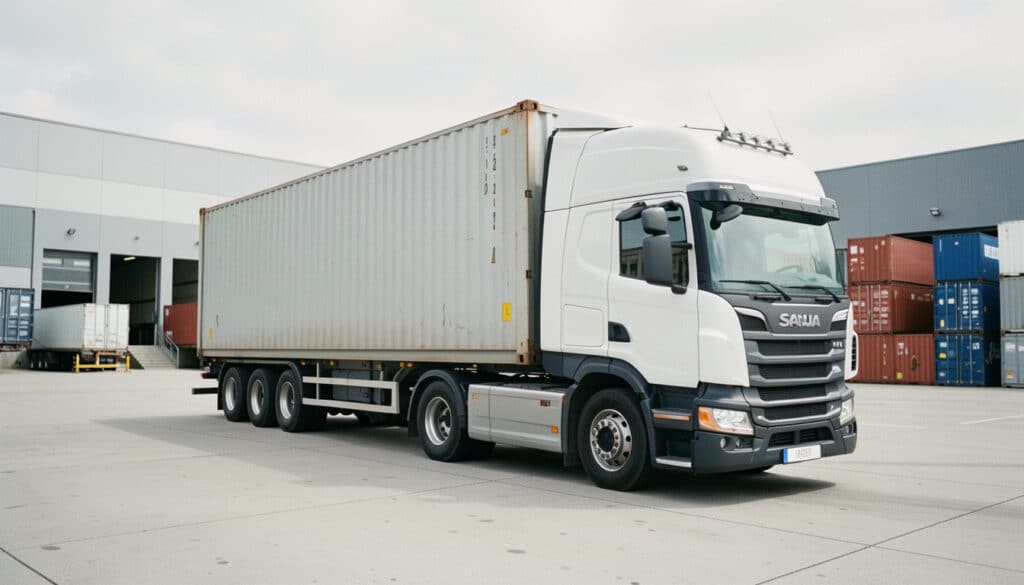 Camion porte-conteneur : usages, choix et prix