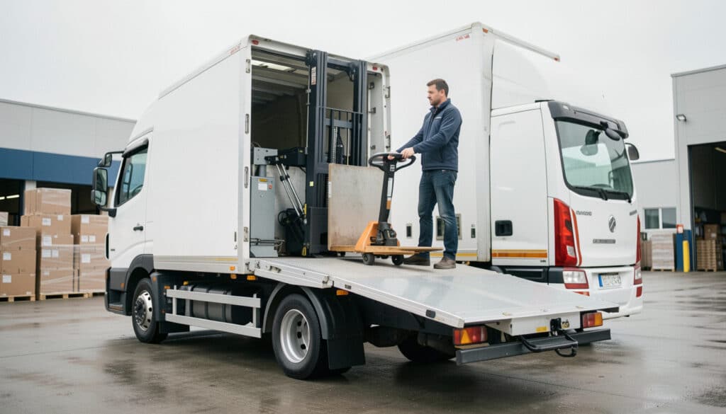 Hayon élévateur de camion : bien choisir et l’utiliser