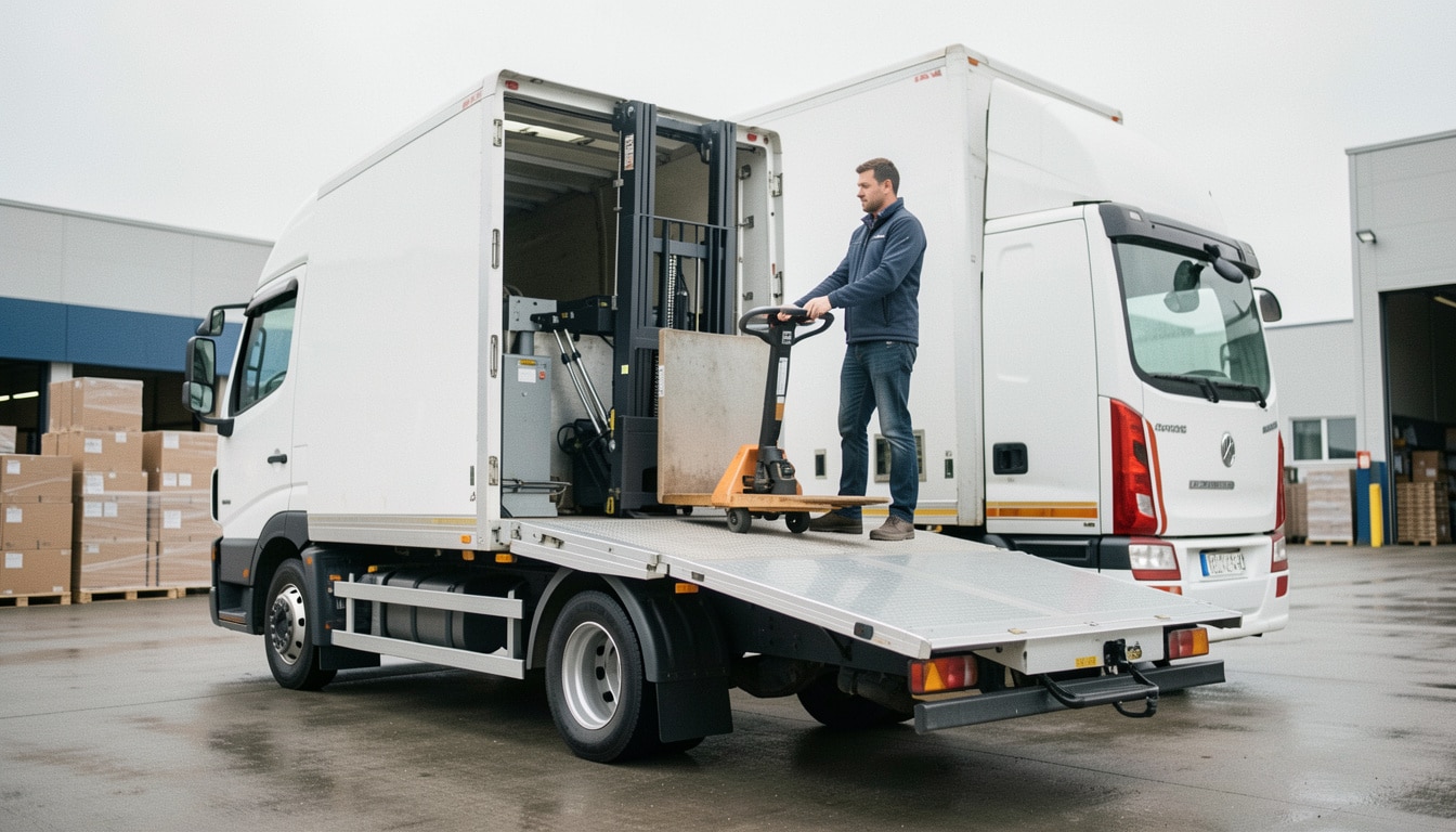 Hayon élévateur de camion : bien choisir et l’utiliser