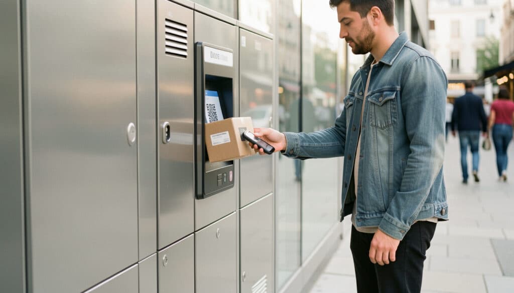 Comment fonctionne un locker de colis au quotidien