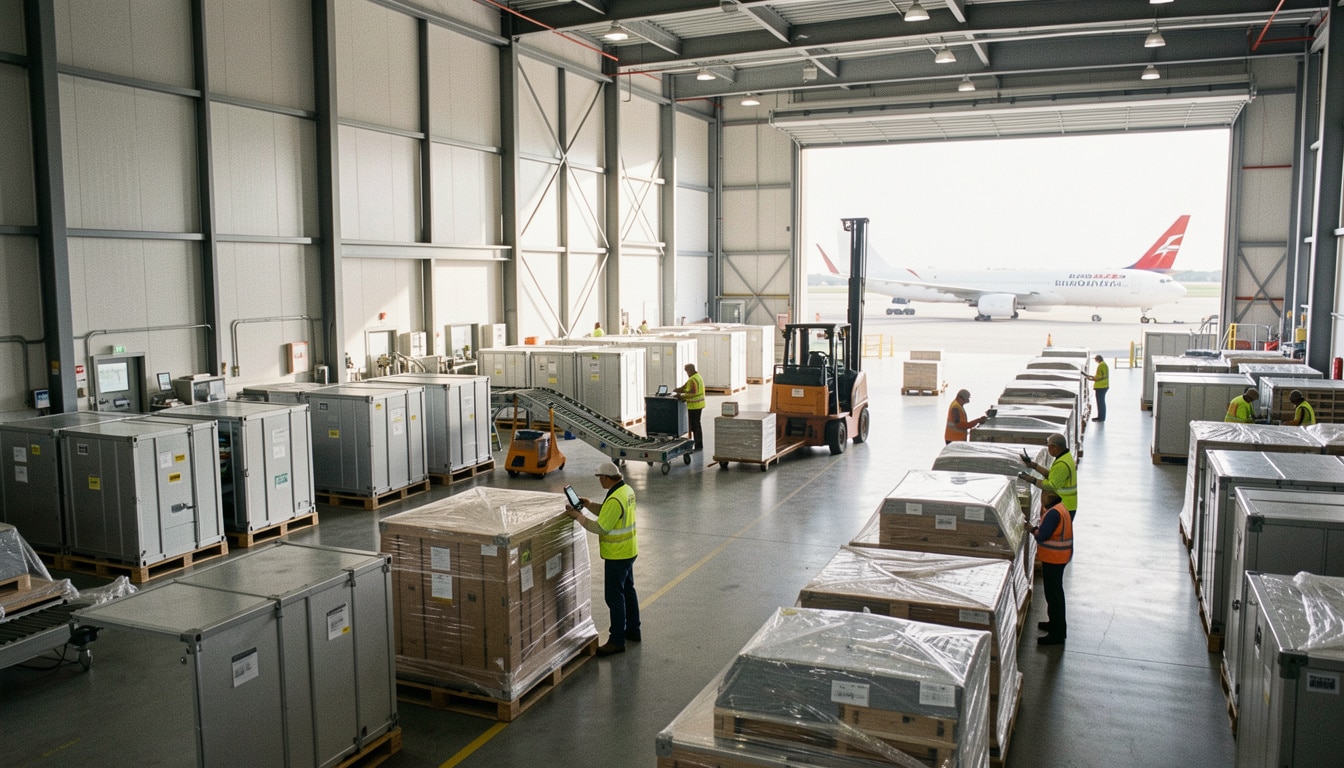 Logistique aéronautique et gestion des flux critiques