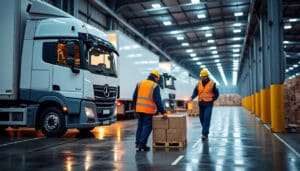 Stef logistique à Mions : expert du transport frigorifique