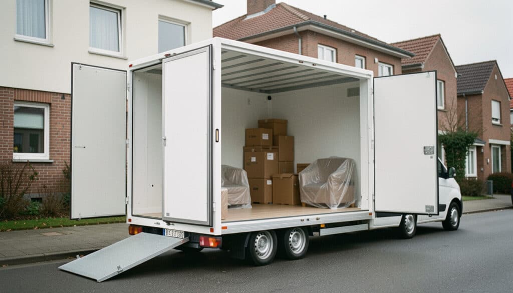 Utilitaire de 17 m³ : volume, usage et limites