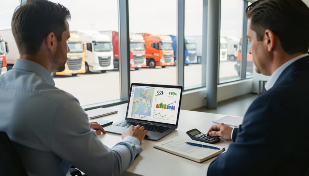 Calcul du bilan carbone du transport routier