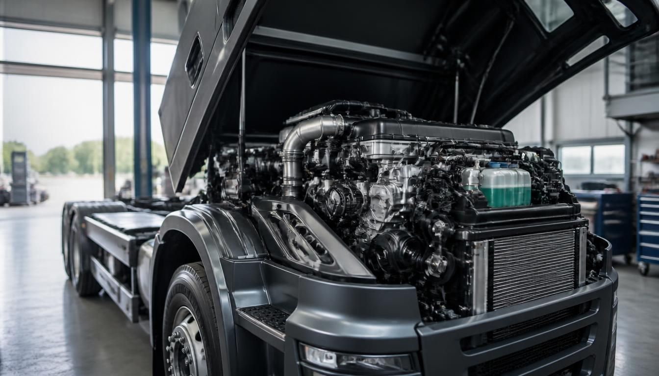 Le moteur d’un camion et son rôle dans la traction
